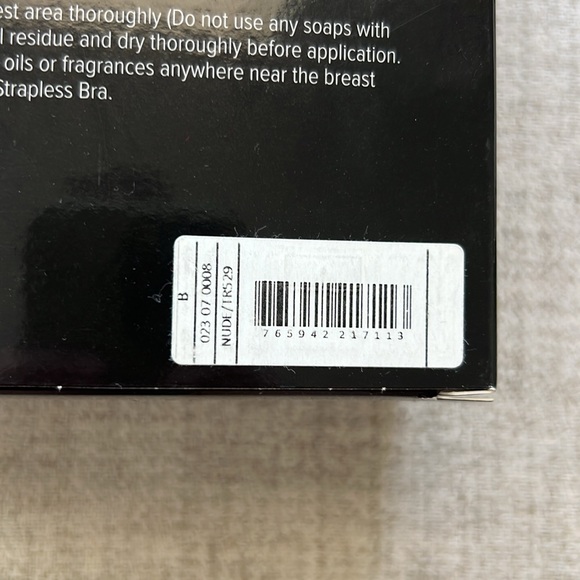 Backless Strapless Bra - Picture 3 of 6